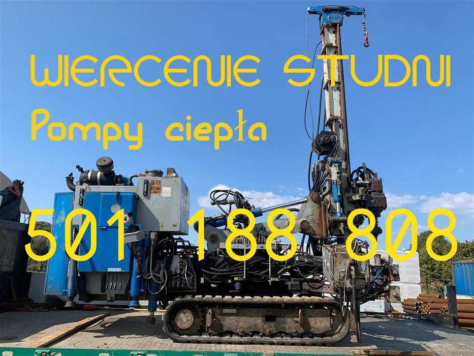 Wiercenie kopanie Studni kompleksowo odwierty pionowe