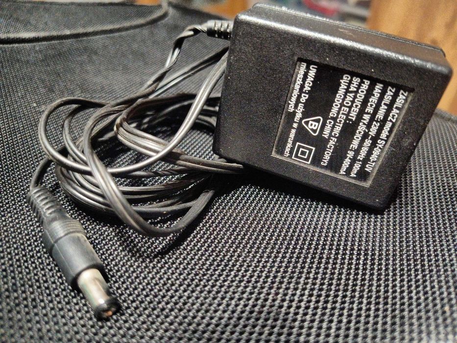 Zasilacz SY-0940-TUV 9v 40ma  100ma