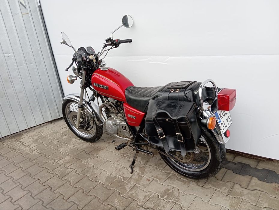 Suzuki gn 250 mozliwy transport