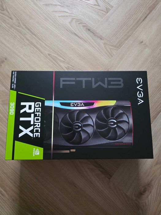 EVGA RTX 3090 FTW3 Ultra 24GB | Ideał, Plomby, Pudełko (Wrocław)