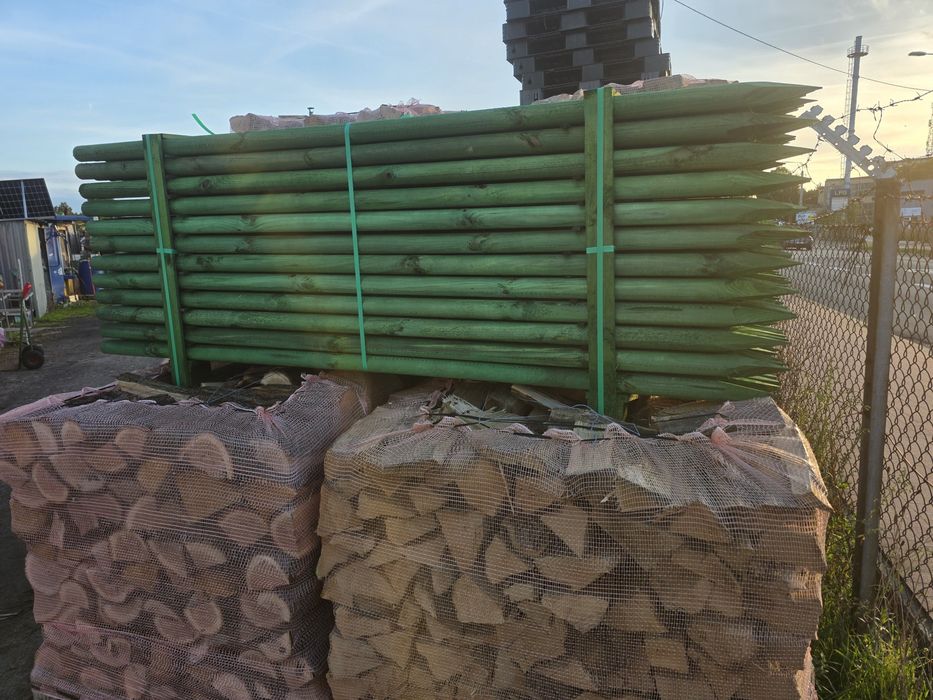 Paliki,Kołki do stabilizacji drzewek, palisada
