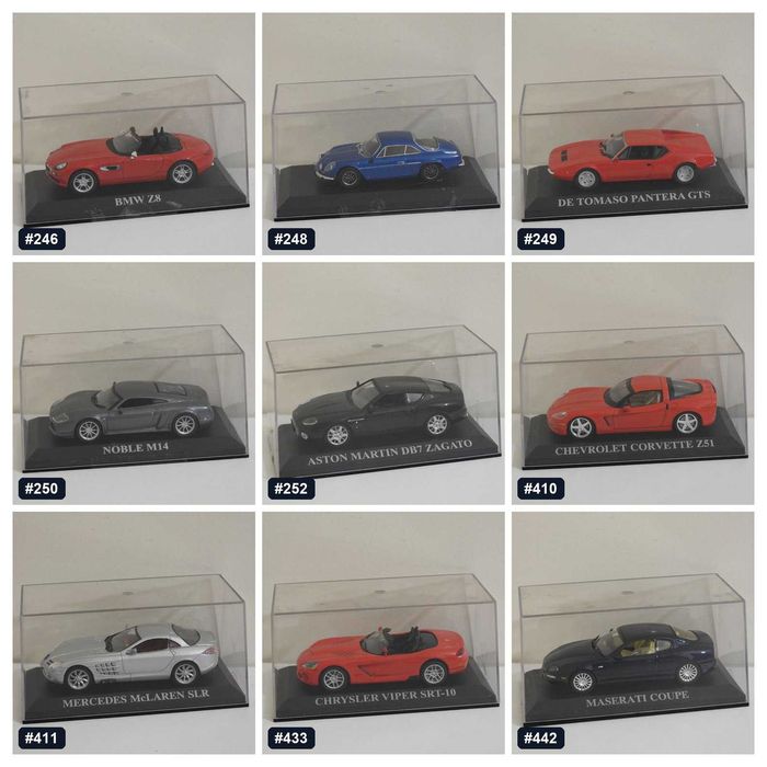 Lote 34 miniaturas Altaya/RBA