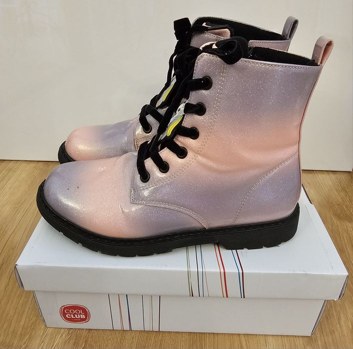 Buty jesienne zimowe botki kozaki 35