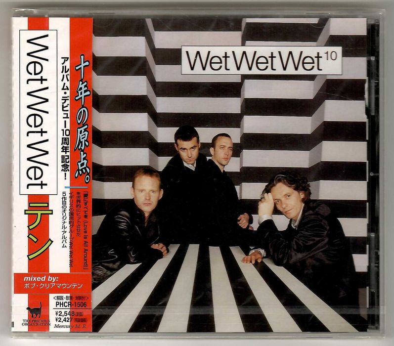 Wet Wet Wet - 10 - CD OBI JAPAN Nowa Folia