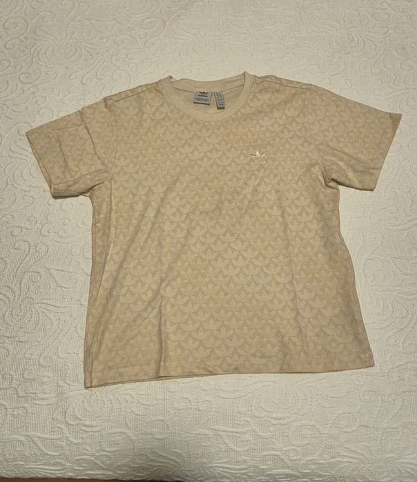 T-shirt Adidas creme