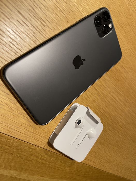 iPhone 11 pro Max 256 gb czarny super stan komplet polska dystrybucja