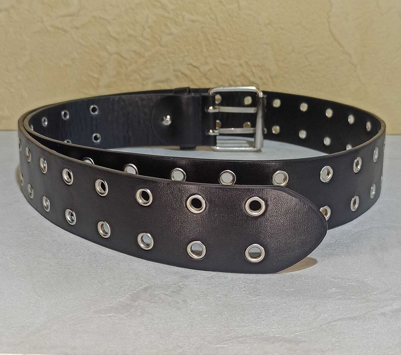 Ремень женский с люверсами экокожа  жіночий ремінь  пояс