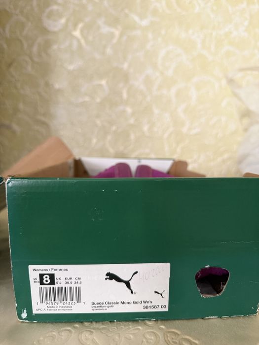 Кеды puma новые 38