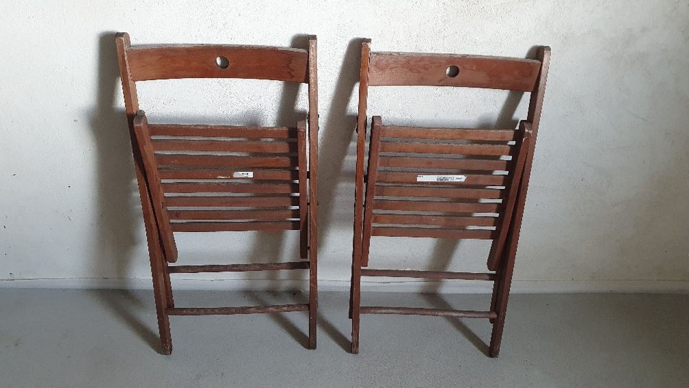 Krzesła składane Ikea 2szt