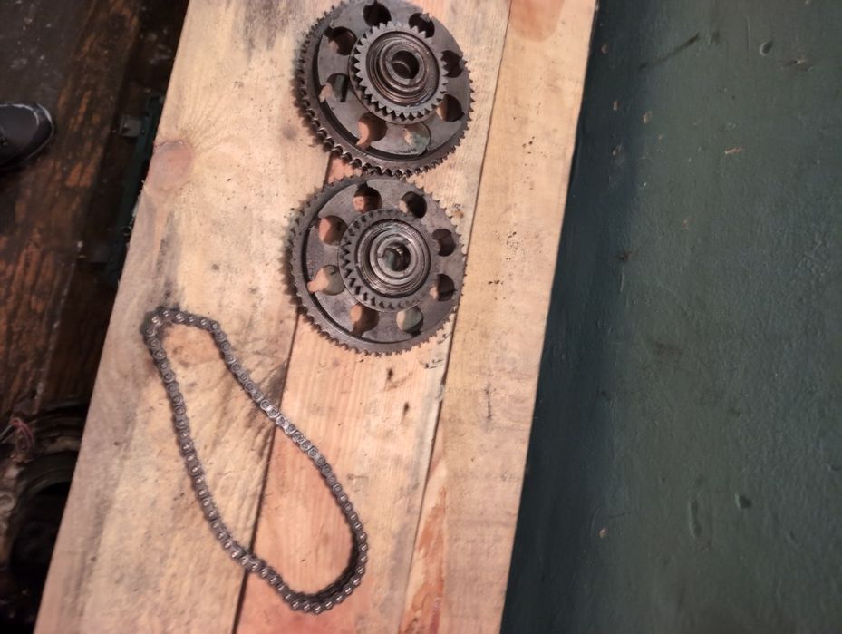 Корзина сцепления Планета Иж 2шт + цепь