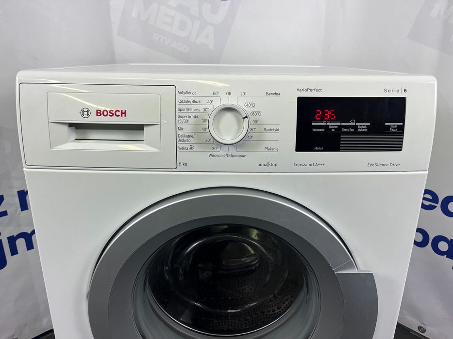 Pralka Bosch Bardzo Mocna 8 kg/1200 ob /A+++ /Dostawa/Gwarancja