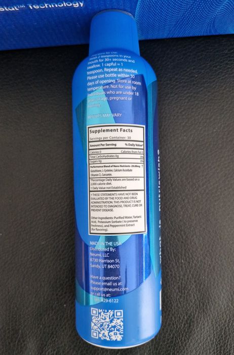 Neumi nutri suplement bogaty w nano glutation