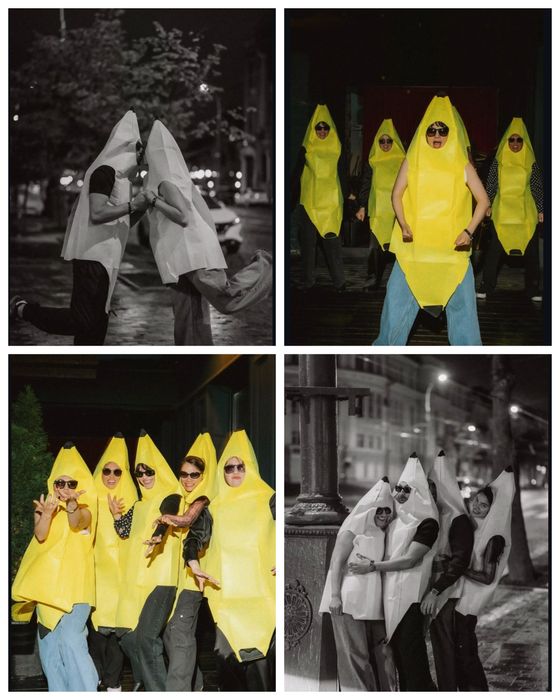 Набір костюмів банани набор бананов костюм банан banan розмір L