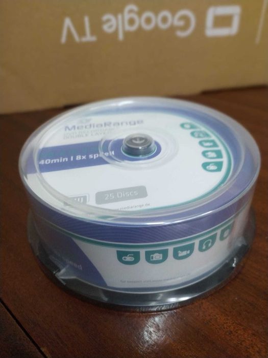 DVD +R Double Layer 8.5GB 8X Cake 25
