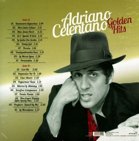 Вінілові платівки  Adriano Celentano - Golden Hits