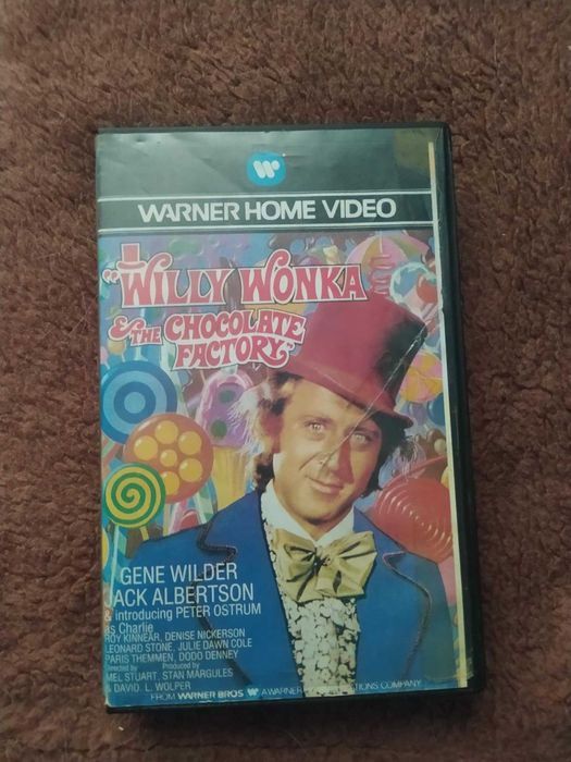 Willy Wonka i Fabryka Czekolady kaseta vhs ITI