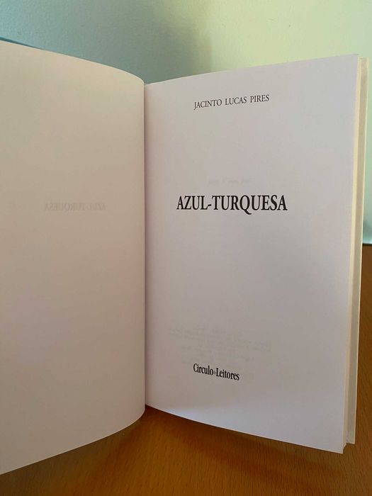 Azul-Turquesa - Jacinto Lucas Pires