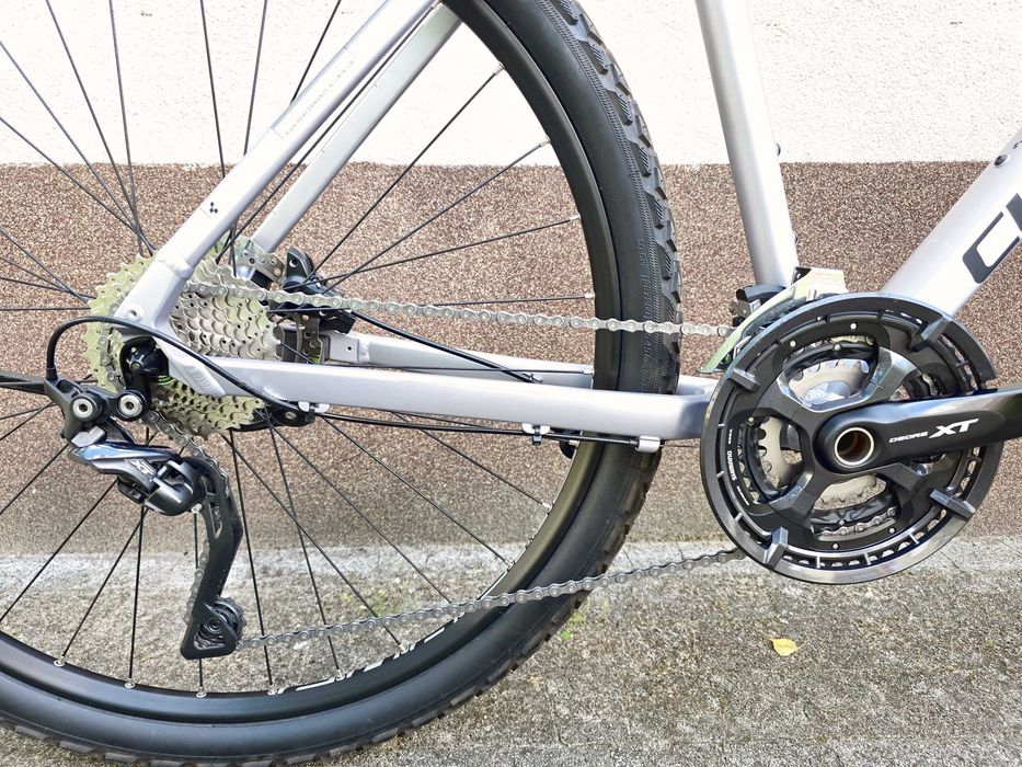 Rower crossowy Cube Nature EXC / 54 cm / Deore XT 3x10 / Suntour Air