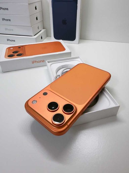 Apple iPhone 17 Pro Max・256GB・Laranja cósmico (Fatura e Garantia)