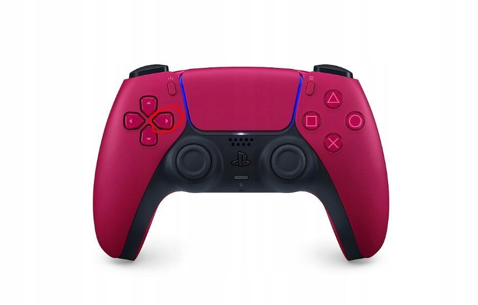 Outlet Pad bezprzewodowy sony DualSense Cosmic Red V1 Bluetooth CFI-ZCT1W