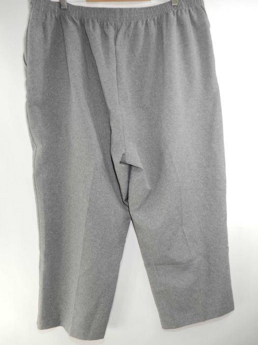 Spodnie szare eleganckie biurowe praca kant 50 52 5XL 6XL