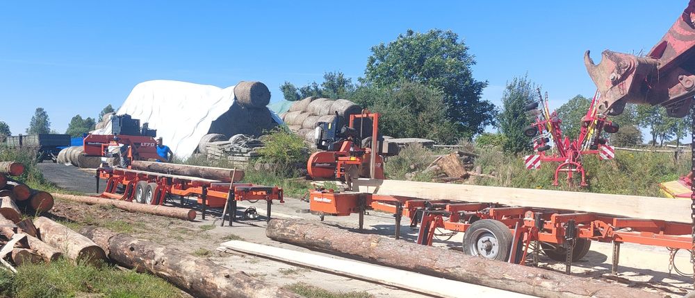 Tartak mobilny objazdowy DOJAZD GRATIS