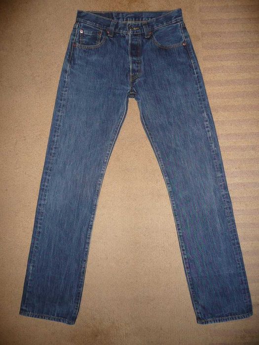 Spodnie dżinsy LEVIS 501 W29/L34=36,5/107cm jeansy