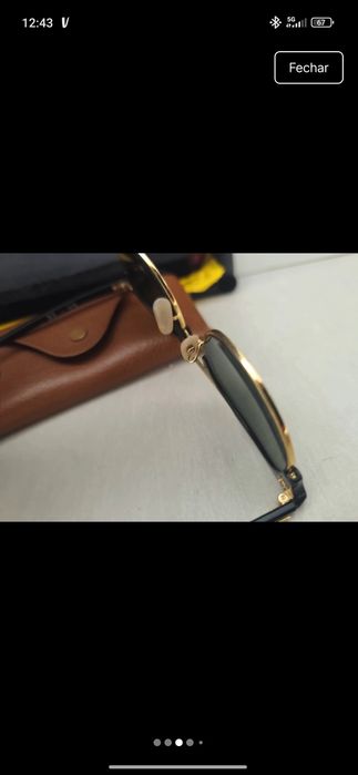 Óculos Clubround Ray ban