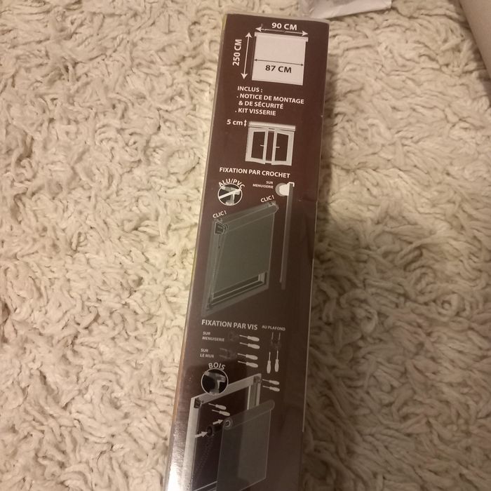 Estore de correr 90x250 cm