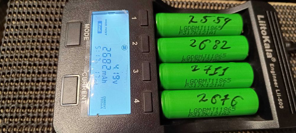 Акумулятори LG 18650 Li-Ion -LGDBMJ11865 (2600mAh)