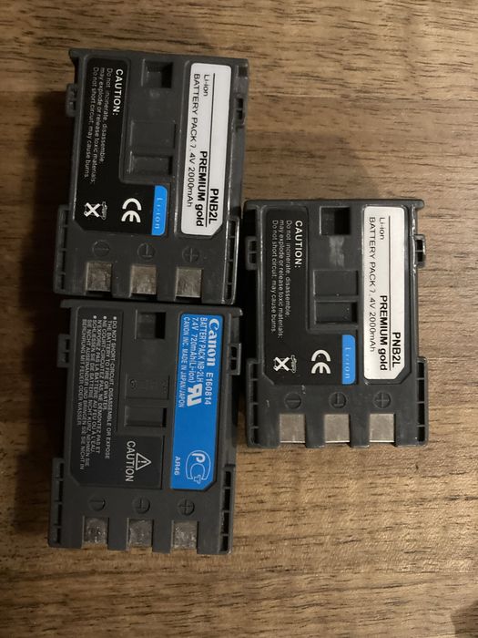 Baterie Canon 2 szt. NB2L NB2LH EOS350D 400D G9 G7