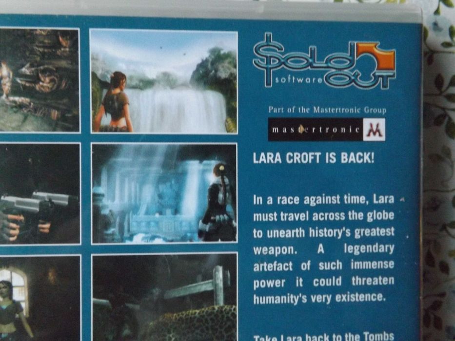 tomb raider legend gra PC dvd