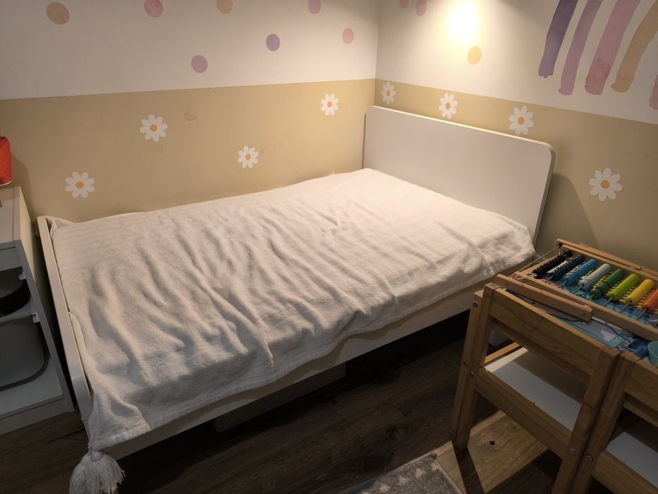 Łóżeczko dziecięce Ikea slakt rozsuwane 80x200