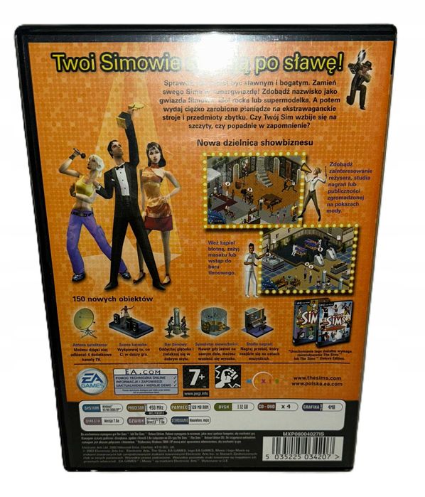 The Sims 1 Gwiazda Box PL