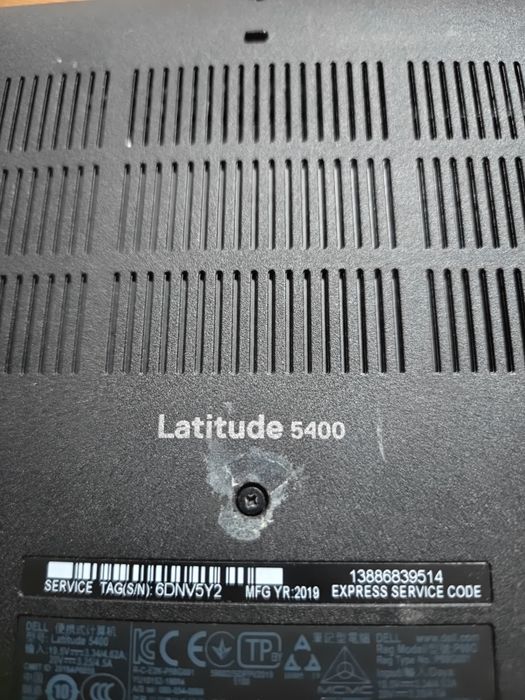 Dell 5400 без зарядного