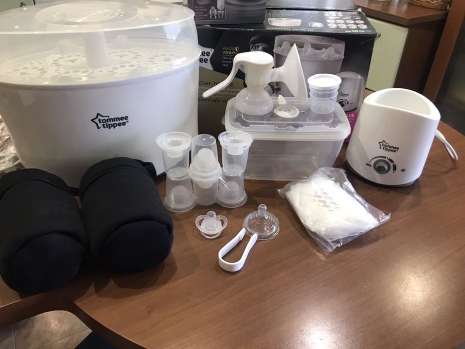 Большой набор Tommee tippee и молокоотсос