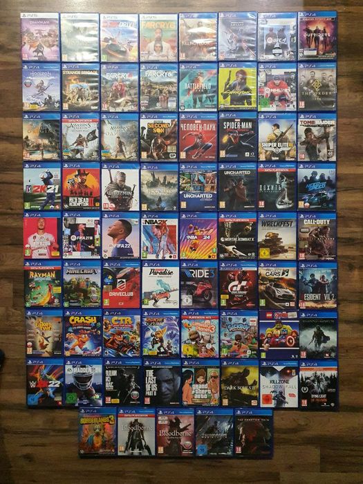 Ігри на ПС4 та ПС5