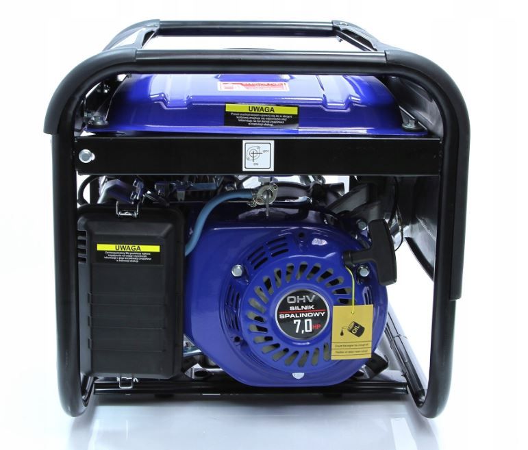 Agregat prądotwórczy generator 3000w 7km avr miedź