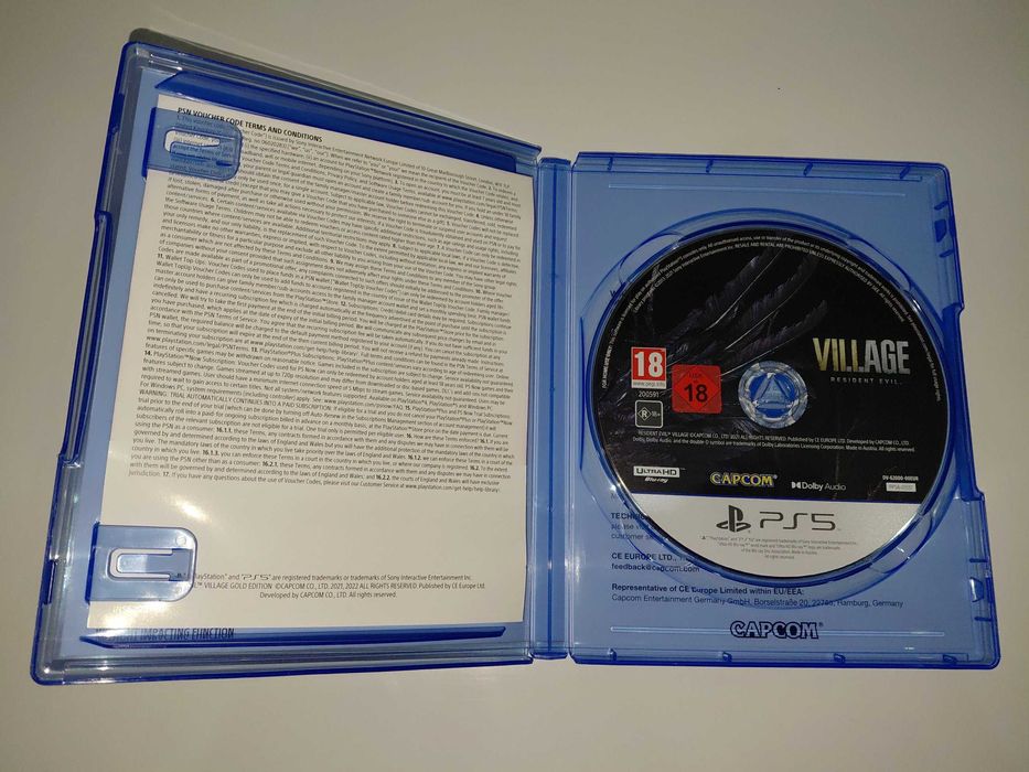 ps5 RESIDENT EVIL VILLAGE GOLD EDITION akcja horror działa z goglamiVR