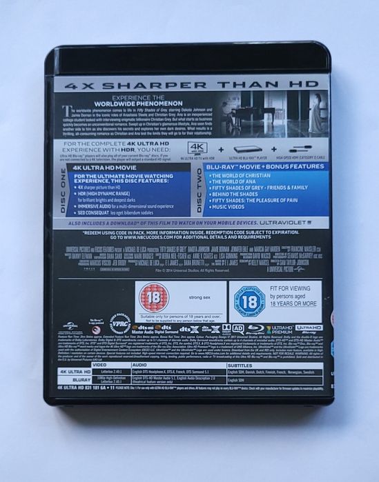 Fifty Shades of Grey / Fifty Shades Darker 4K UHD HDR, PL