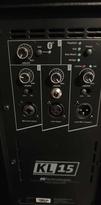 Kolumna aktywna DB Technologies KL-15 Bluetooth Nowa !!!