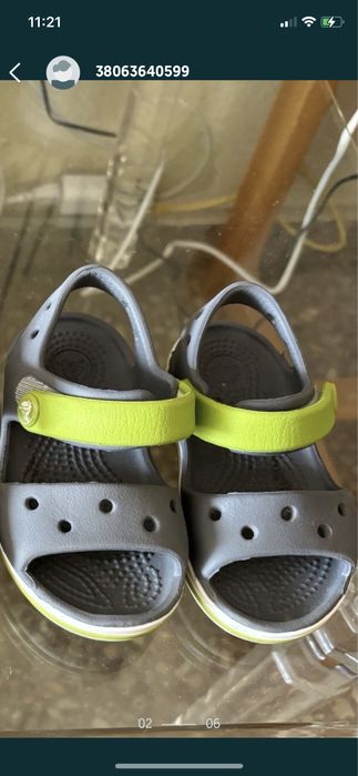 Crocs дитячі на 1 рік оригінал