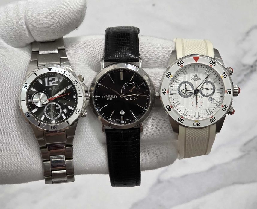 Чоловічий годинник часы Roamer Vanguard 934950 Small Second 42mm