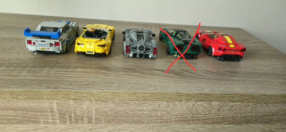 LEGO Speed Champions 4шт одним лотом - ОРИГІНАЛ