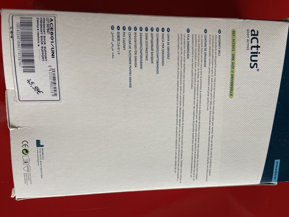 Cintas pre mama e pós mama