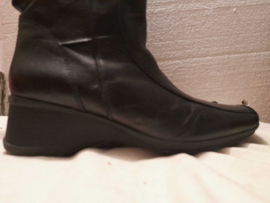 buty kozaki Clarks roz.5/ 38- SKóRA naturalna!