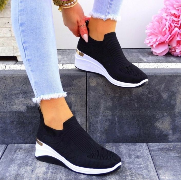 36 37 38 tenisówki 39 40 41 adidasy wsuwane slip on na materiałowe hit