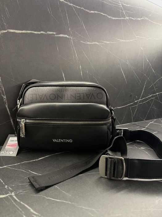 Чоловіча сумка Valentino оригінал. Крос боді Валентіно. Брендова сумка
