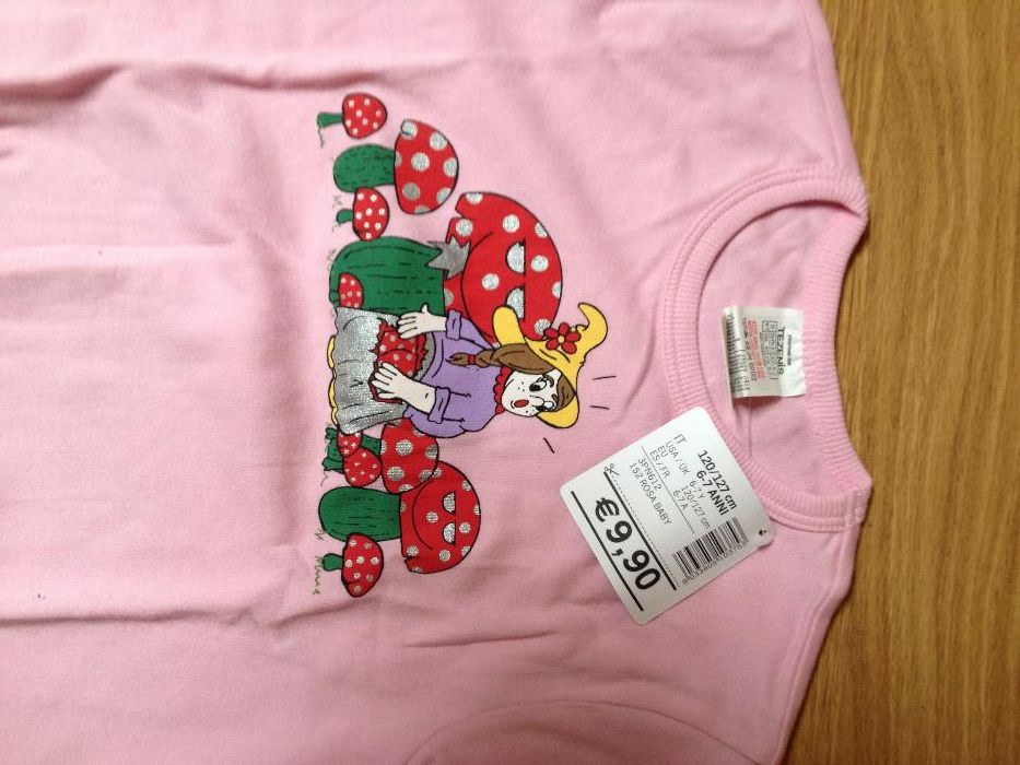 Camisa do dormir nova com etiqueta da TEzenis 6/7 anos