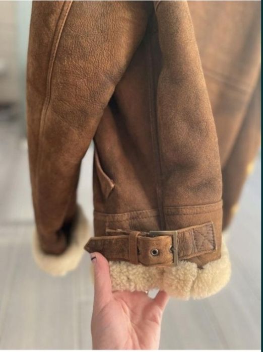 Чоловіча дубленка  пілот